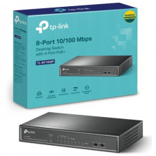 TP Link TL-SF1008P 8 Port 10/100Mbps Desktop Switch with 4-Port PoE